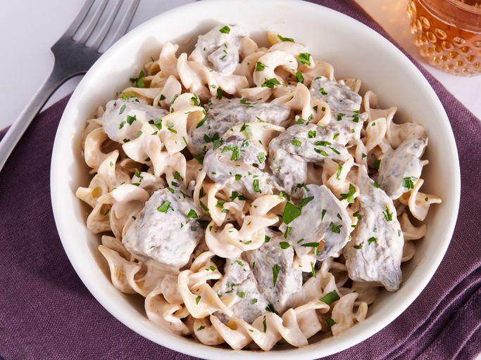 Beef Stroganoff for Instant Pot