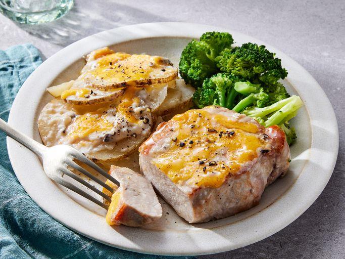 Pork Chop and Potato Casserole